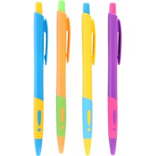 Набор шариковых ручек ЛЕНТА автоматические, синие, Арт. XFLTBL-7, 4шт в магазинах Лента