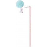 Ручка шариковая КРОК&ДИЛЛИ Лесные эльфы, синий, с помпоном, Арт. MF521504