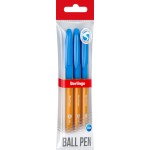 Набор шариковых ручек BERLINGO Skyline светло-синий, 0,7мм, Арт. CBp_07130_3, 3шт Набор шариковых ручек BERLINGO Skyline светло-синий, 0,7мм, Арт. CBp_07130_3, 3шт