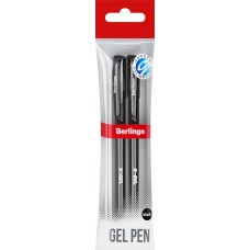 Набор гелевых ручек BERLINGO X-Gel черный, 0,5мм, Арт. CGp_50120_2, 2шт в магазинах Лента