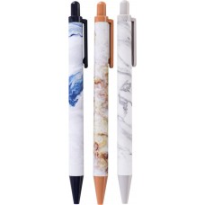 Набор шариковых ручек Stone автоматические, синий, 0,7мм, Арт. MF521552, 3шт в магазинах Лента