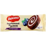 Рулет бисквитный ЯШКИНО Черничный, 200г Рулет бисквитный ЯШКИНО Черничный, 200г