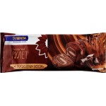 Рулет бисквитный ЛЕНТА с шоколадным вкусом, 200г Рулет бисквитный ЛЕНТА с шоколадным вкусом, 200г