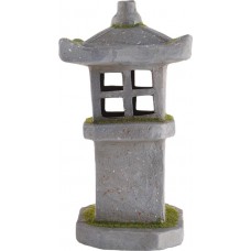Фигура садовая Японский фонарь 15,5x15,5x26см, неглазурованная керамика, в ассортименте, Арт. WD218163 в магазинах Лента