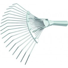 Грабли веерные СИБРТЕХ 360мм, 18 круглых зубьев, оцинкованная сталь, без черенка, Арт. 61780 в магазинах Лента