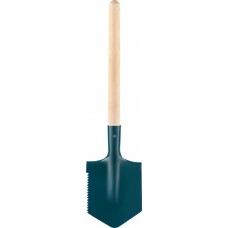 Лопата садовая WORLD RIDER саперная, с зубчиками в магазинах Лента