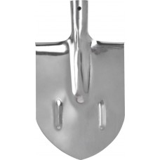 Лопата штыковая АГРОСТРОЙЛИДЕР остроконечная, нержавеющая сталь в магазинах Лента