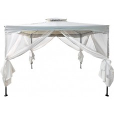 Павильон с антимоскитными шторами GIARDINO CLUB 3х3м полиэстер, в ассортименте, Арт. 3306-С в магазинах Лента