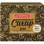 Сахар тростниковый ЦУКЕРМАН Голд кусковой, 500г