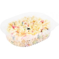 Салат ЛЕНТА FRESH Крабовый, весовой в магазинах Лента