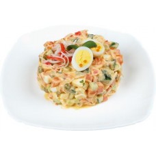 Салат ЛЕНТА FRESH Снежный краб, весовой в магазинах Лента