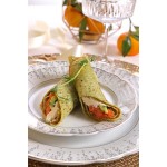 Рулетики шпинатные с лососем Рулетики шпинатные с лососем