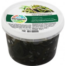 Салат из морской капусты МЕРИДИАН Дальневосточный, 250г в магазинах Лента