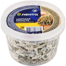 Морская капуста ЛЕНТА с ореховым соусом, 250г в магазинах Лента