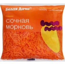 Морковь БЕЛАЯ ДАЧА Сочная морковь, соломка, 200г в магазинах Лента