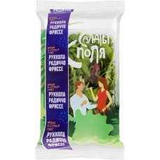 Смесь салатная Руккола, фриссе и радиччо, 75г в магазинах Лента