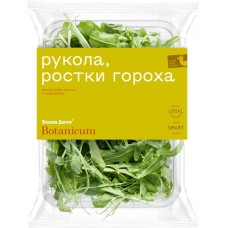 Салатный микс БЕЛАЯ ДАЧА Botanicum, рукола и ростки гороха, 75г в магазинах Лента