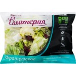 Смесь салатная САЛАТЕРИЯ Французское утро, айсберг, романо и радиччио, 150г