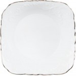 Салатник CMIELOW Rococo 14см платиновая отводка, фарфор Арт. 0033410