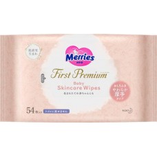 Салфетки влажные детские MERRIES запасной блок, 54шт в магазинах Лента