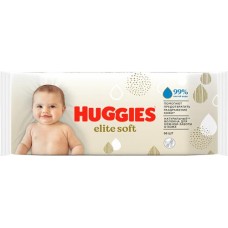 Салфетки влажные детские HUGGIES Elite soft, 56шт в магазинах Лента