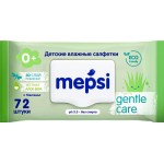 Салфетки влажные детские MEPSI Алое вера, 72шт Салфетки влажные детские MEPSI Алое вера, 72шт