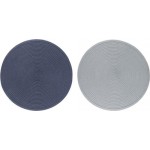 Салфетка декоративная HOMECLUB d=38, синяя, бежевая, Арт. PM75024 Салфетка декоративная HOMECLUB d=38, синяя, бежевая, Арт. PM75024