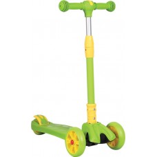 Самокат складной детский трехколесный ACTIWELL со светящимися колесами, Арт. ACT-S04 в магазинах Лента
