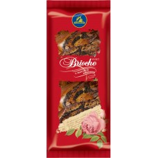 Рулет КАРАВАЙ Бриошь с маковой начинкой, 240г в магазинах Лента