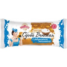 Сдоба АЛАДУШКИН Венская с творожной начинкой, 180г в магазинах Лента