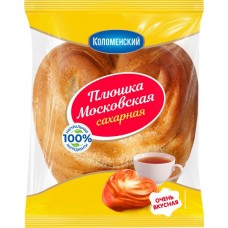 Плюшка сдобная КОЛОМЕНСКОЕ Московская сахарная, 150г в магазинах Лента