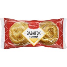 Сдоба ДАРНИЦА Завиток с начинкой со вкусом ванили и лимоном, 120г в магазинах Лента