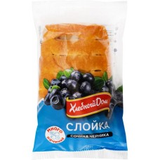 Слойка ХЛЕБНЫЙ ДОМ Сочная черника, 55г в магазинах Лента