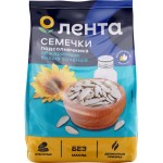 Семена подсолнечника ЛЕНТА обжаренные белые соленые, 200г Семена подсолнечника ЛЕНТА обжаренные белые соленые, 200г