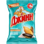 Семечки подсолнечника ДЖИНН жареные с солью, 140г Семечки подсолнечника ДЖИНН жареные с солью, 140г