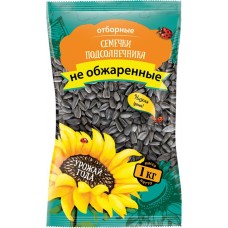 Семечки ОТ МАРТИНА Урожай года, отборные не обжаренные, 1кг в магазинах Лента