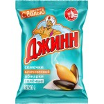 Семечки ДЖИНН жареные, с морской солью, 350г Семечки ДЖИНН жареные, с морской солью, 350г