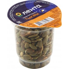 Семечки тыквенные ЛЕНТА очищенные жареные, 70г в магазинах Лента