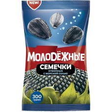 Семечки ОТ МАРТИНА Молодежные, обжаренные отборные с морской солью, 300г в магазинах Лента