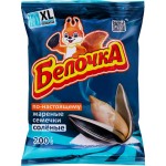 Семечки подсолнечника БЕЛОЧКА ХL жареные соленые, 200г Семечки подсолнечника БЕЛОЧКА ХL жареные соленые, 200г