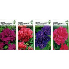 Семена микс ДОМ СЕМЯН Петуния крупноцветковая Валентина и Дабл Каскад, 0,1г в магазинах Лента