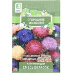 Семена ПОИСК Астра пионовидная, смесь окрасок, 0,3г
