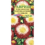 Семена ГАВРИШ Астра однолетняя помпонная Пампушка клубника со сливками, Арт. 10006546, 0,3г