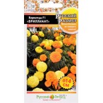 Семена РУССКИЙ ОГОРОД Русский размер, Бархатцы Бриллиант F1, 15шт