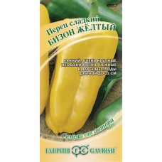 Семена ГАВРИШ Семена от автора, Перец желтый Бизон, Арт. 1912237448, 0,1г в магазинах Лента