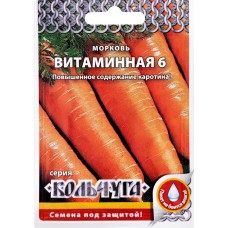 Семена РУССКИЙ ОГОРОД Кольчуга, Морковь Витаминная 6, 2г в магазинах Лента