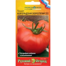 Семена РУССКИЙ ОГОРОД Овощи для Юга, Томат скороспелый Волгоградский 323, 0,3г в магазинах Лента