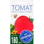 Семена АГРОУСПЕХ Томат розовый Бычье сердце, 0,1г Семена АГРОУСПЕХ Томат розовый Бычье сердце, 0,1г