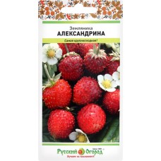 Семена РУССКИЙ ОГОРОД Земляника Александрина, Арт. 300004, 0,05г в магазинах Лента