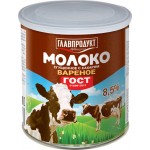 Молоко сгущенное ГЛАВПРОДУКТ вареное без змж ГОСТ, 380г
